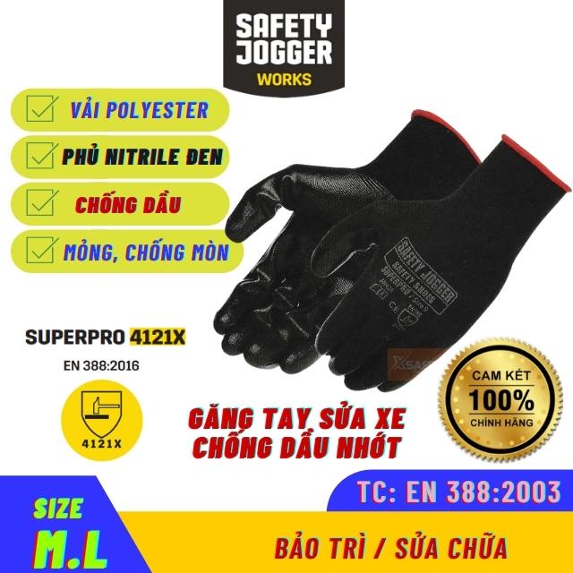 Bao Tay Kỹ Thuật Sửa Xe Ô tô Không Thấm Dầu Nhớt Jogger SuperPro