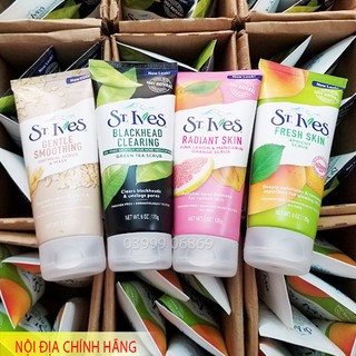 [ MẪU MỚI ] Sữa Rửa Mặt Tẩy Tế Bào Chết St.Ives 170g