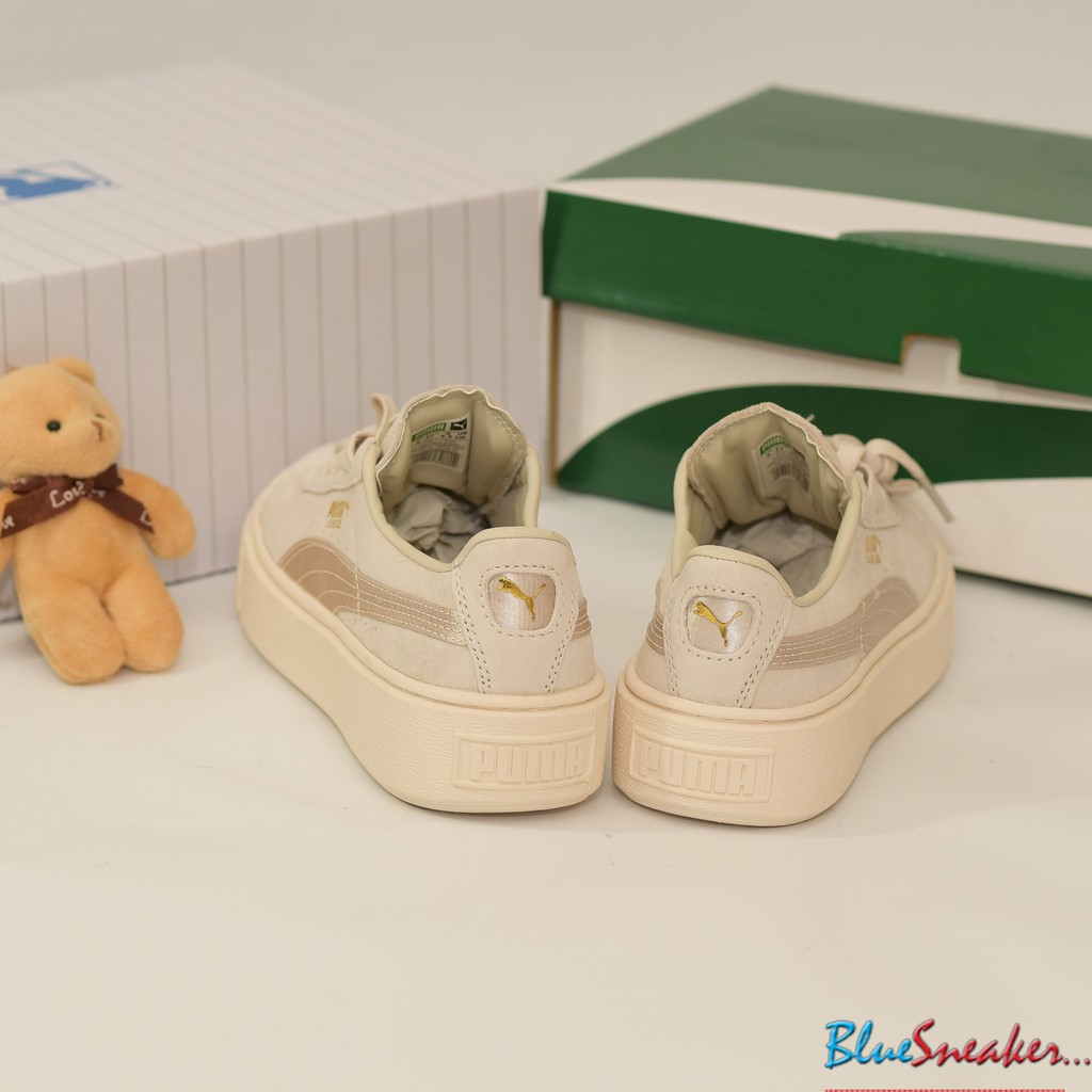 Giày sneaker nữ Puma da lộn