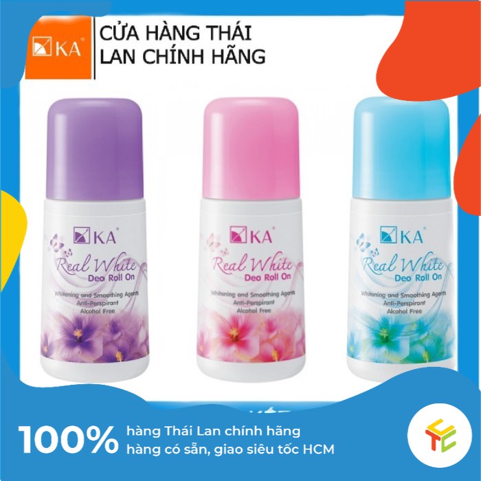 Lăn khử mùi KA Real White  25ml