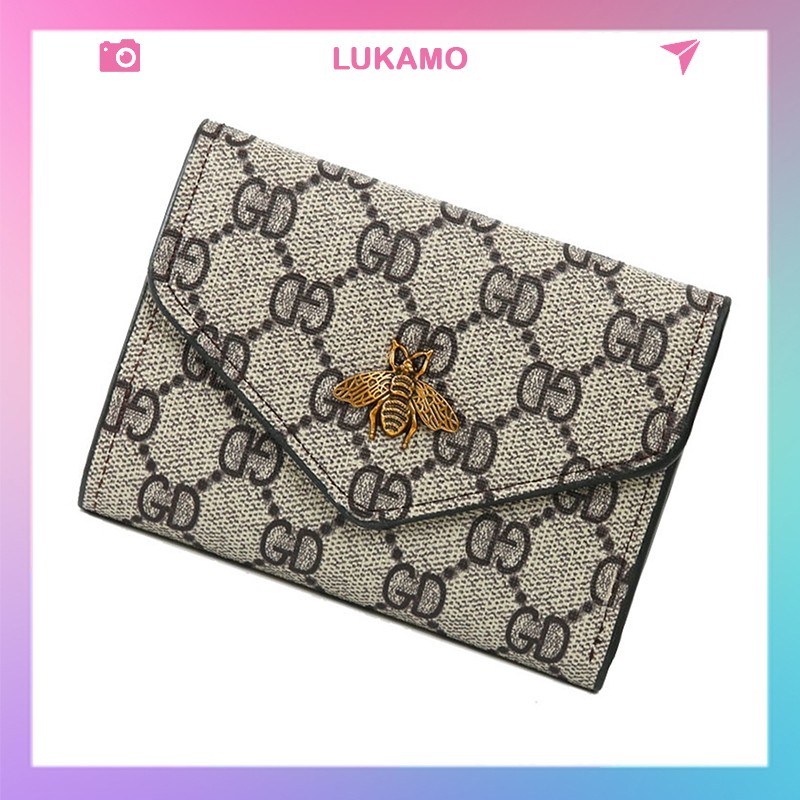 Ví nữ cao cấp cầm tay mini thời trang nhỏ gọn nhiều ngăn đẹp giá rẻ LUKAMO VD259