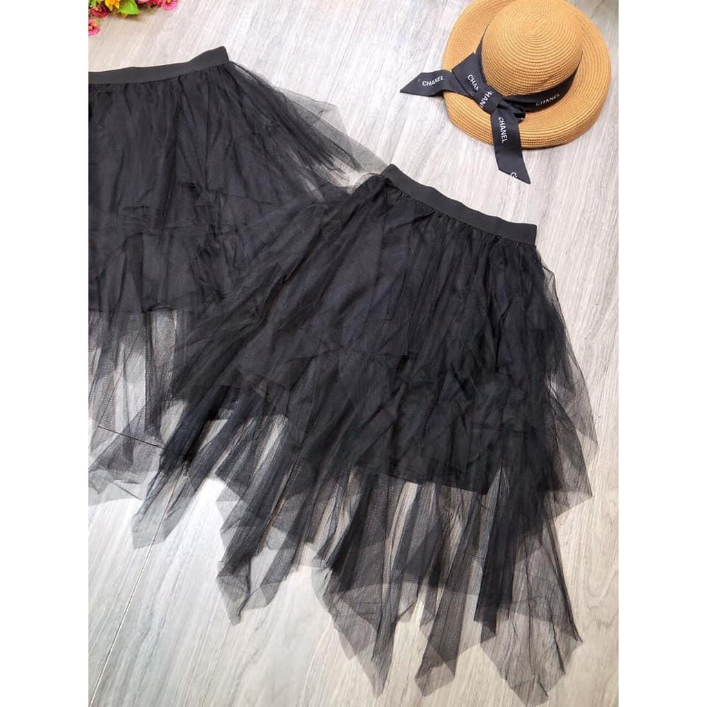 Váy lưới cổ tích đa tầng dễ thương VAY85 free size