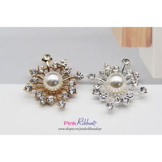 Charm hạt trai mạ kim mẫu 3