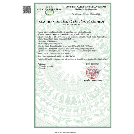 ✅ Cumargold New hỗ trợ cải thiện viêm loét dạ dày