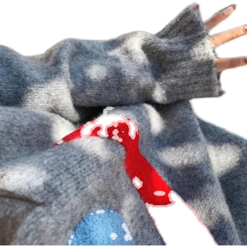 Áo Sweater Dệt Kim Tay Dài Dáng Rộng Phong Cách Hàn Quốc Thời Trang Mùa Thu Cho Nữ