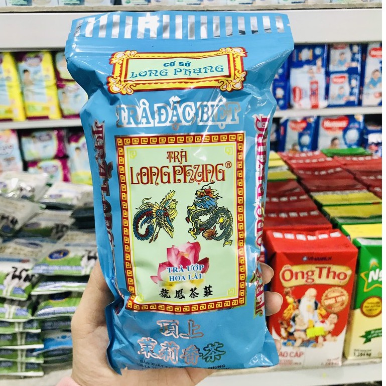 Trà Long Phụng Xanh, Trà Uớp Hoa Lài