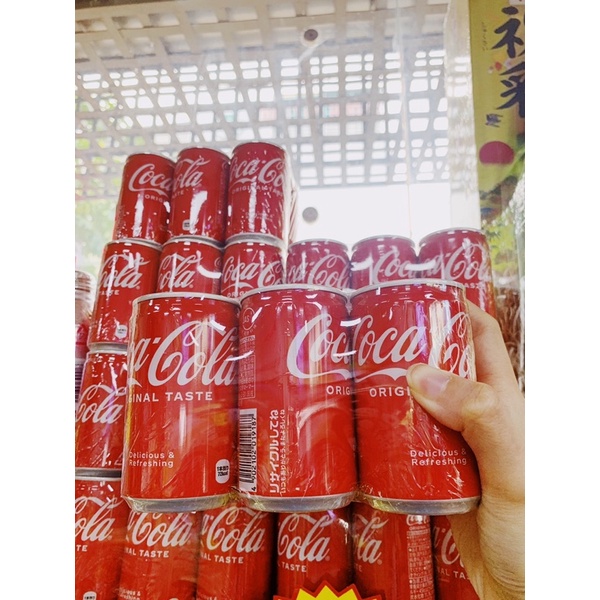Nước Ngọt Coca Cola Nội Địa Nhật (Lon mini 160ml)