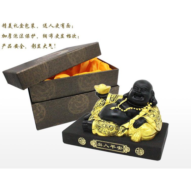 Tượng phật Di lặc bằng than hoạt tính