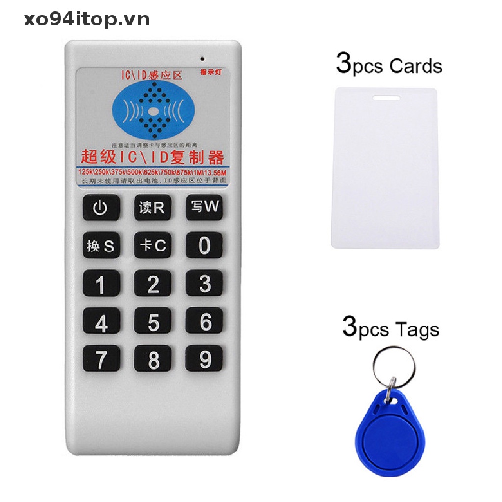 Đầu Đọc Thẻ ID RFID IC NFC Kèm 6 Thẻ