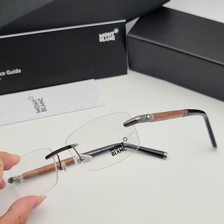 Gọng kính Monbanc bọc gỗ