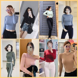 ÁO CROPTOP TAY DÀI #AGE2X