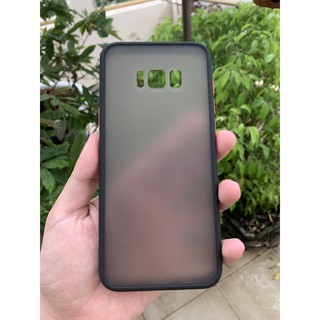 Ốp lưng Samsung S8/ S9/ S10/ S20/ Note8/ Note9/ Note10/Note20 mặt lưng mờ,viền silicone