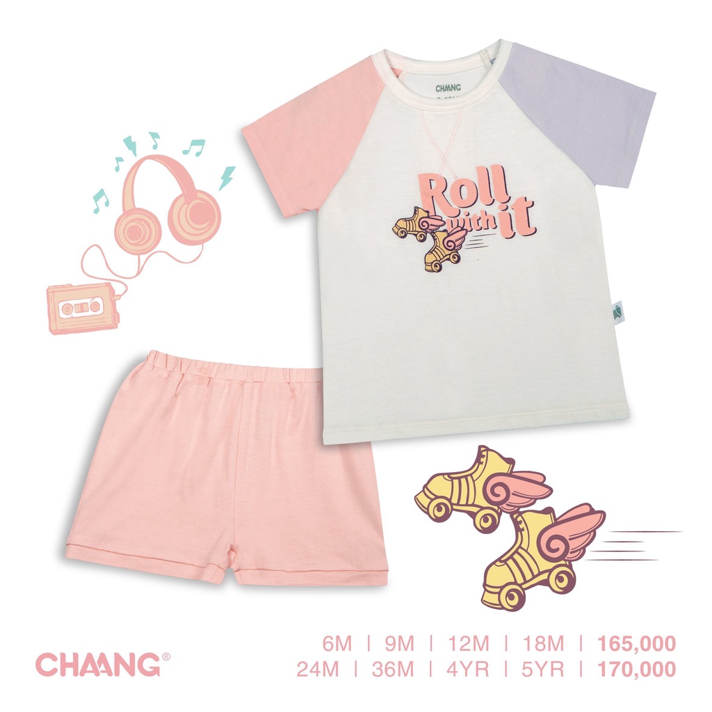 Bộ cộc Chaang bé gái từ 3 tháng đến 5 tuổi SS2022D04