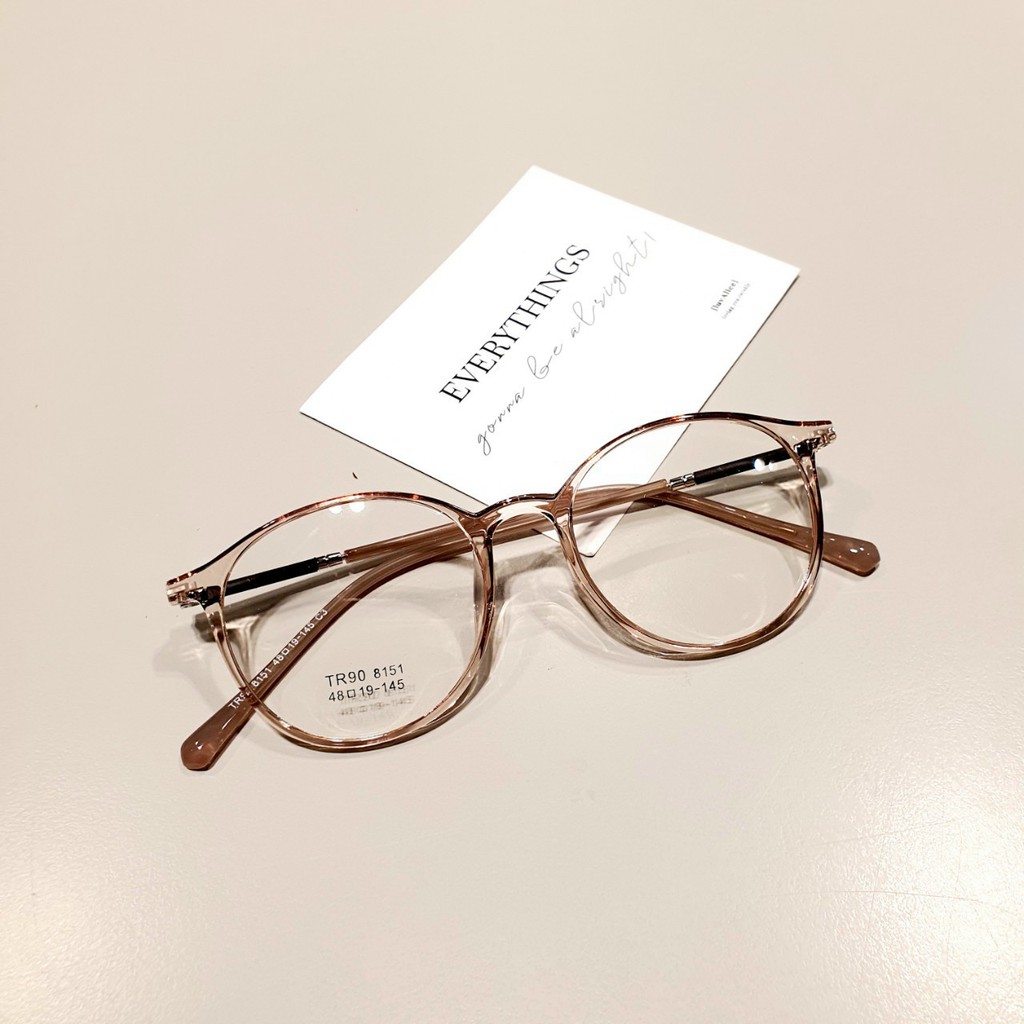 Gọng Kính Cận Nhựa Dẻo Form Tròn Dành Cho Học Sinh, Sinh Viên - 8151 | BigBuy360 - bigbuy360.vn