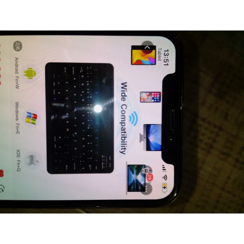 bàn phím mini Bluetooth