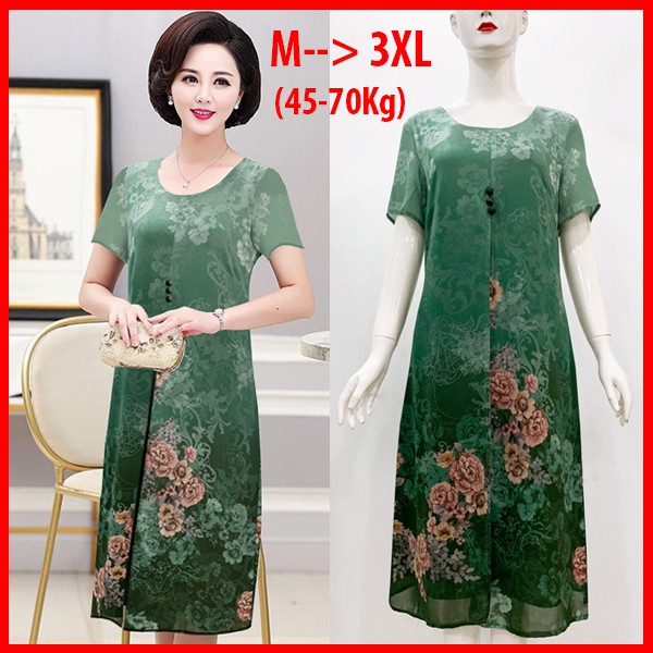 BIGSIZE– ĐẦM SUÔNG DỰ TIỆC TRUNG NIÊN, KIỂU ĐẦM SUÔNG BIGSIZE, ĐẦM BIGSIZE TRUNG NIÊN U50 U60 3270 3288 3296 3300 3301