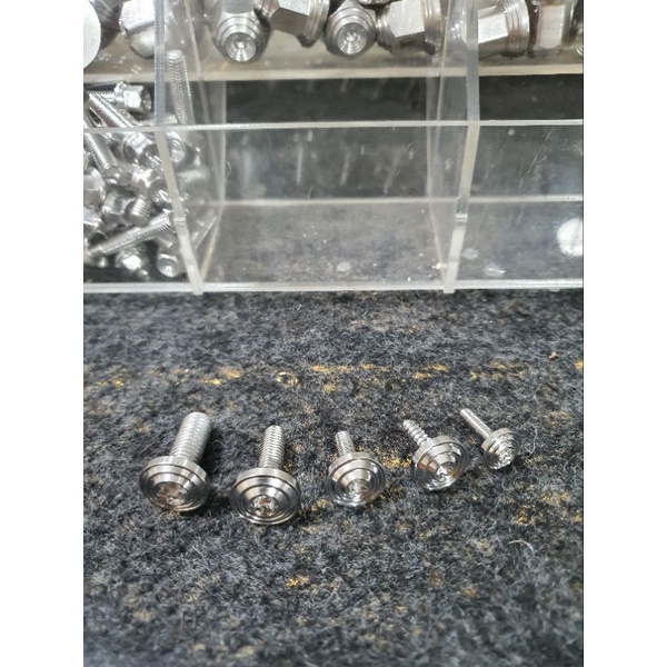 Ốc inox Salaya đầu Thái Dàn áo + Đĩa
