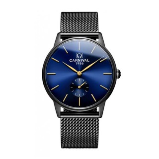 Đồng hồ Carnival 1986 Sapphire Nam G70803.204.212 - 38mm - Quartz (Pin) - Dây kim loại