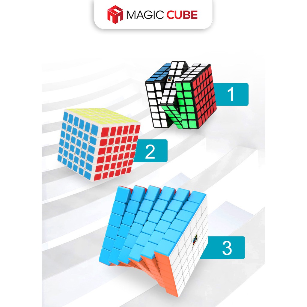 Rubik MOYU MEILONG WCA 6x6 Magic Cube Classroom Magic Dragon Sixth Order Rubik's Cube MF8863