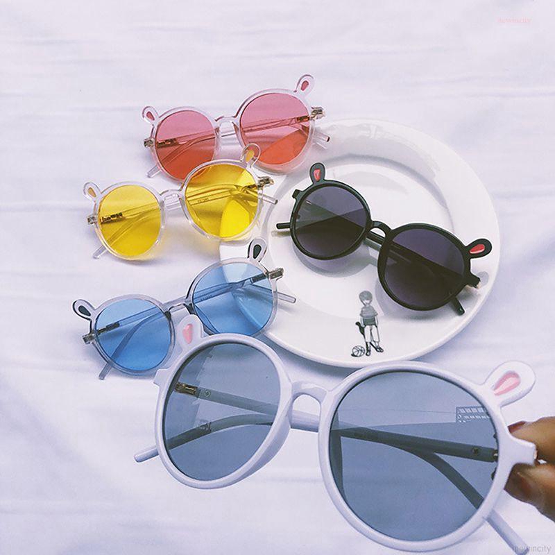 Kính mát chống tia UV kiểu dáng Hàn Quốc dành cho các bé