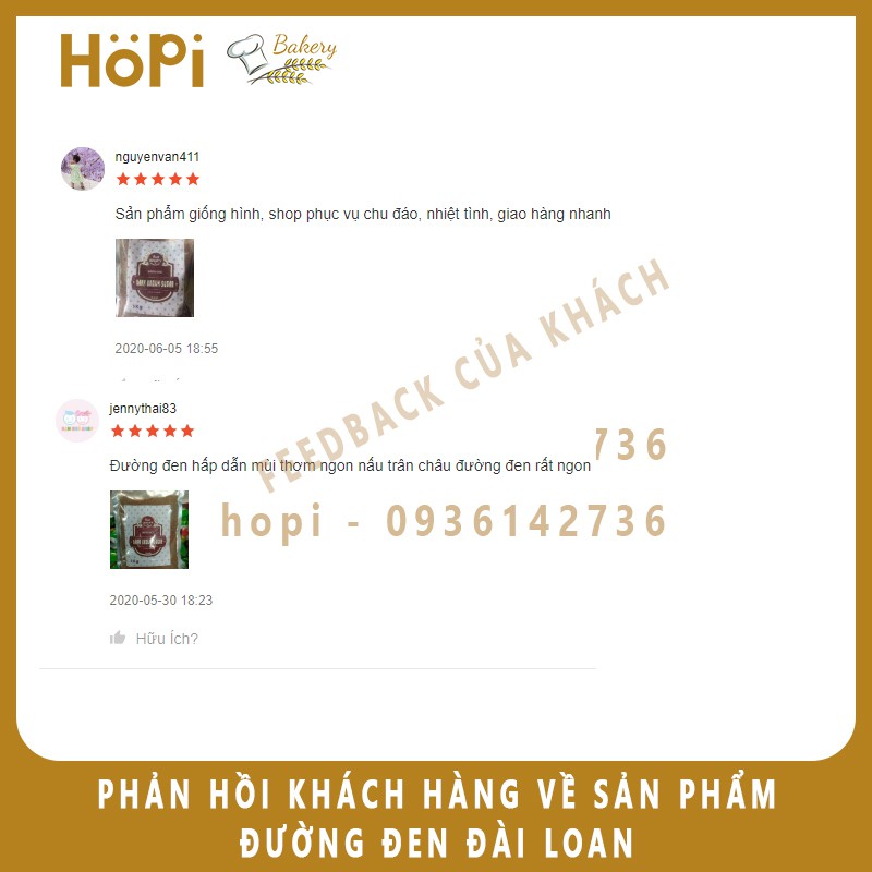 Đường Đen Đài Loan (1kg) Vị Thơm ĐẶC BIỆT Dùng Làm Sữa Tươi Trân Châu Đường Đen - Tặng Công Thức Nấu