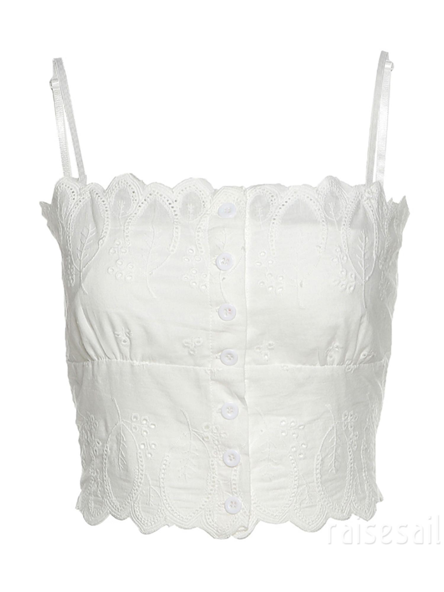 Áo Lửng Hai Dây Màu Trơn Gợi Cảm Thời Trang Cho Nữ | BigBuy360 - bigbuy360.vn