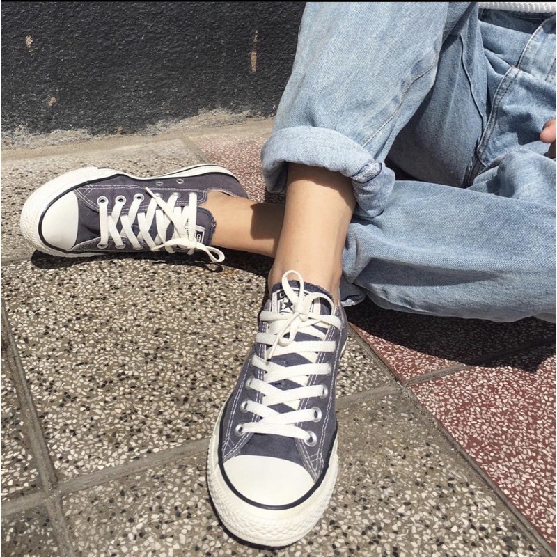 Giày Converse Xanh Navy Low Real2hand