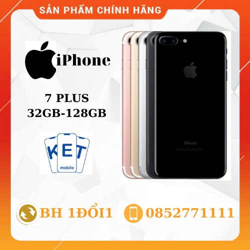 [Chính hãng] Điện Thoại iPhone 7Plus Lock 32/128