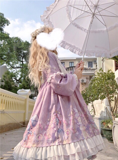 [SẴN] Đầm Lolita OP Nhật Bản Neko - Kèm Video Thật ✨ | BigBuy360 - bigbuy360.vn