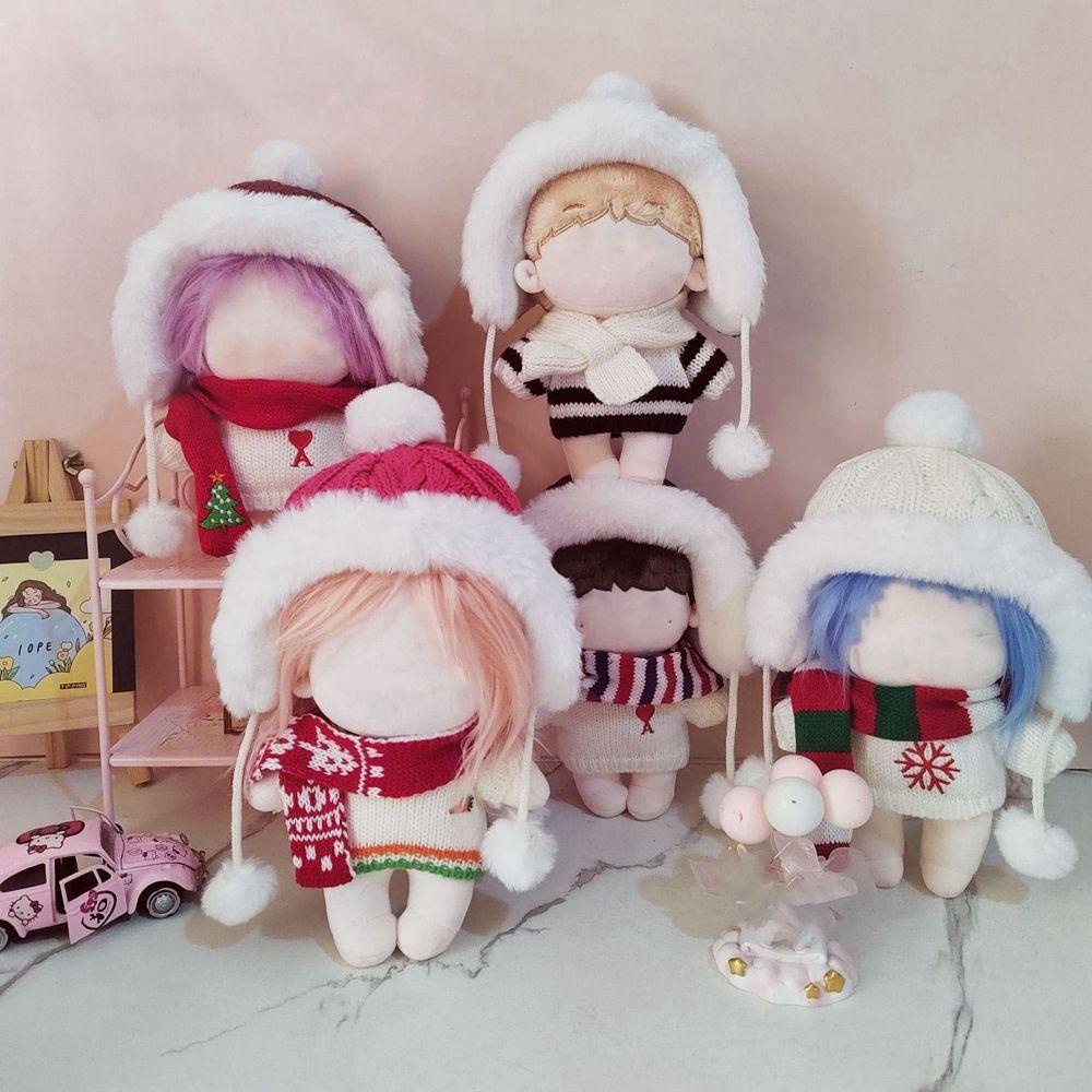 Mũ Dệt Kim Hình Động Vật Dễ Thương Thời Trang Cho Búp Bê 20cm