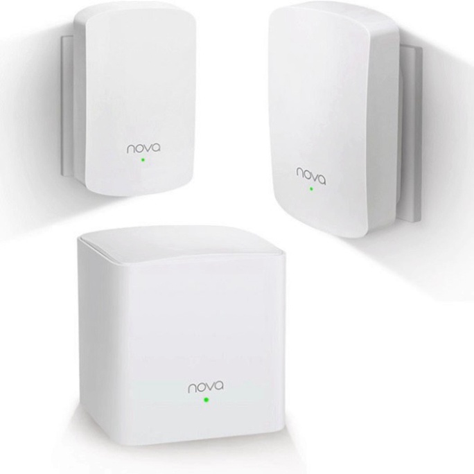 Hệ thống Phát Mesh Wifi Tenda Nova MW5 (3-Pack) - Tốc độ cao 1200Mbps, Một tên mạng wifi duy nhất, Quản lý bằng App