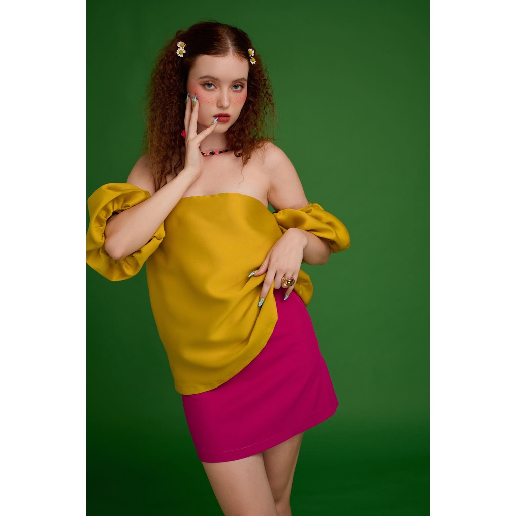 DOCLE TOP - PANSY SKIRT