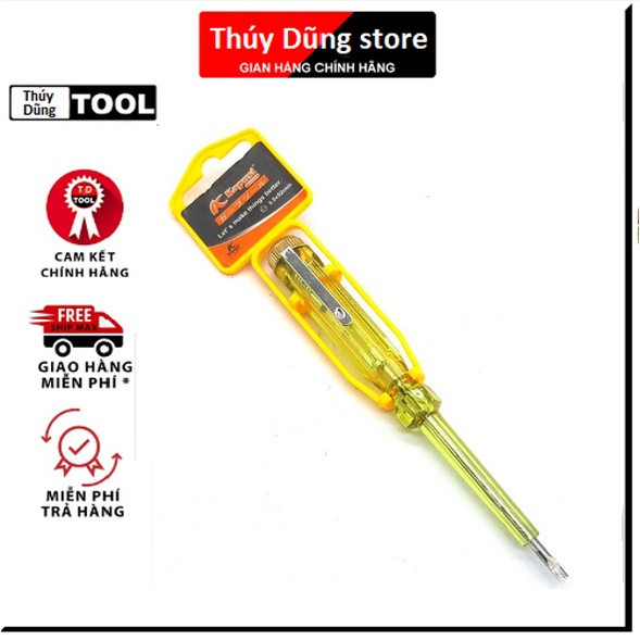 Bút thử điện đa năng Nhật Bản chính hãng - Vít thử điện hai đầu, tiện dụng, an toàn