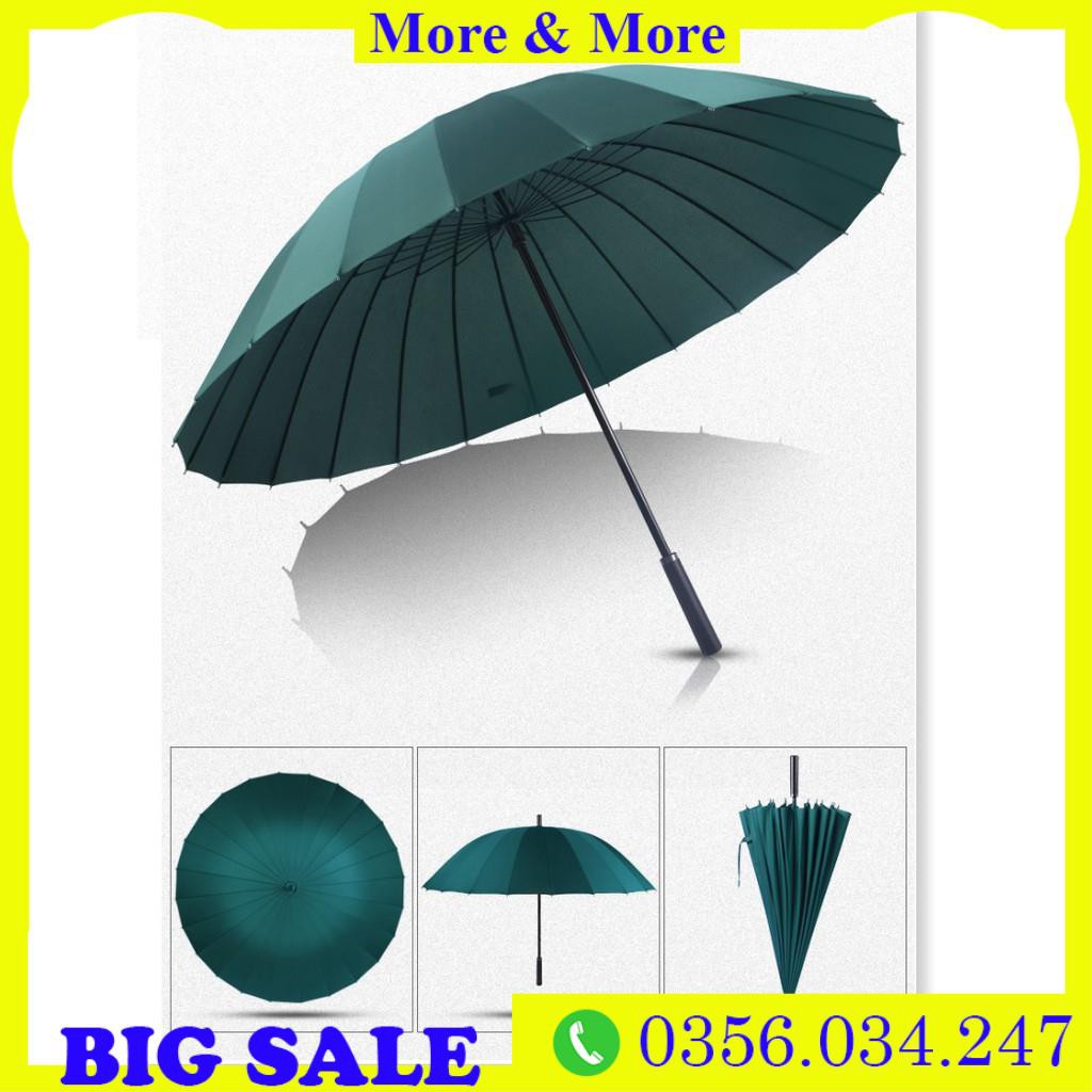 ✔️ Ô Dù Che Mưa Siêu To 24 Nan Loại Tốt Kiểu Dáng Đẹp, Vải Chống Thấm Nước, Chống Tia UV Bảo Vệ Da Hiệu Quả [BH 1 Đổi 1]