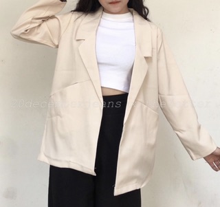 Áo Blazer Basic