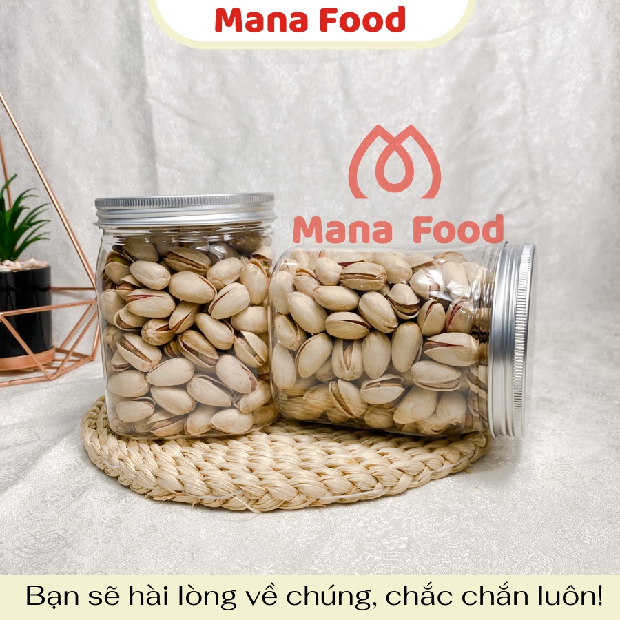 [Hũ vuông] 300G Hạt Dẻ Cười Mana Food | VSATTP - Hạt bùi thơm - Chất lượng