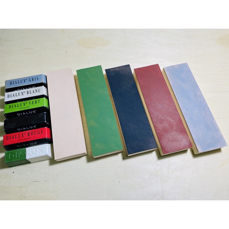 (6x20)Đồ liếc dao 2 mặt da , dụng cụ mài dao