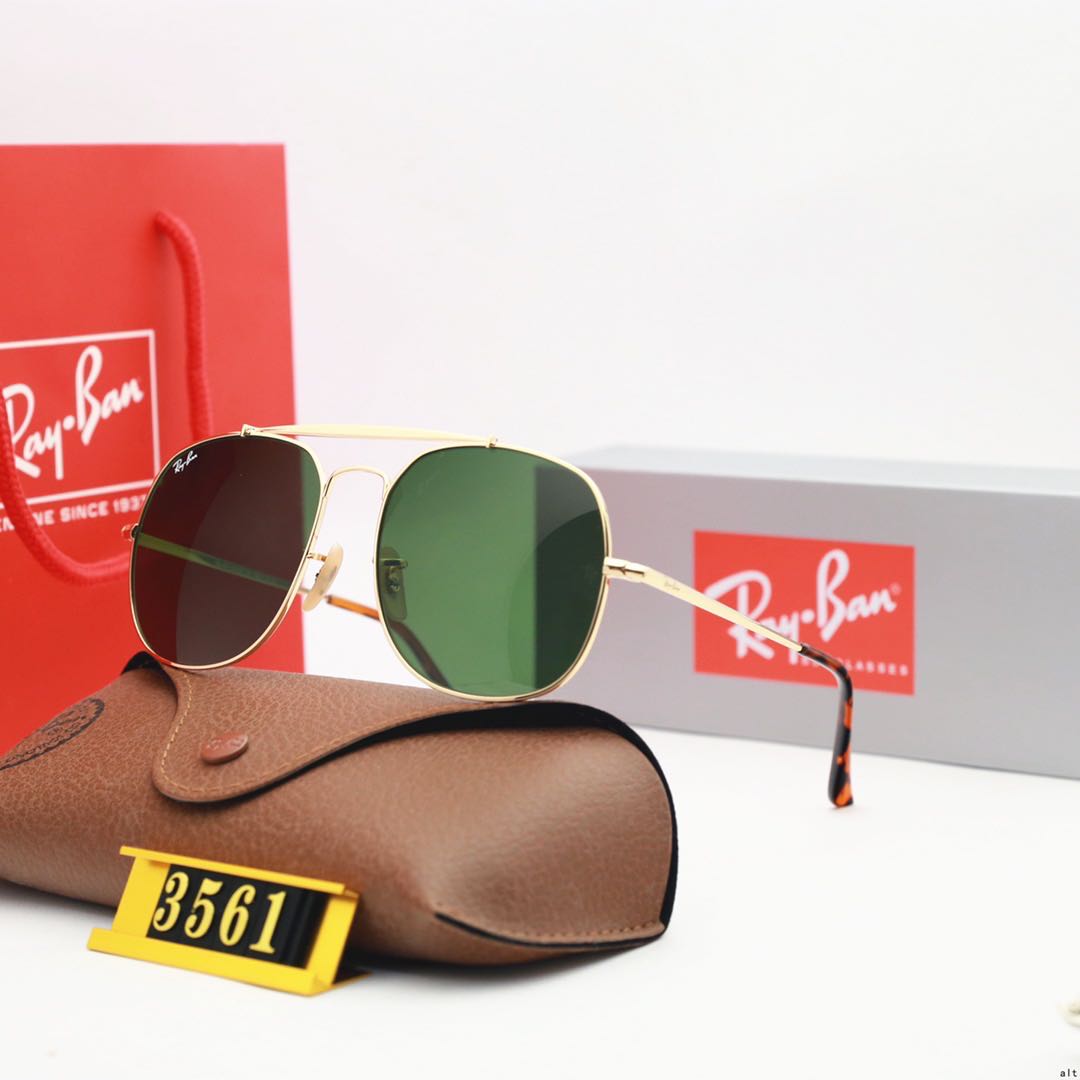 Aviator Ray-Ban_ chính hãng Kính râm 2021 Thời trang Hàn Quốc mới Kính râm nam nữ một mảnh Cặp đôi hợp thời trang Du lịch ngoài trời Kính râm lái xes