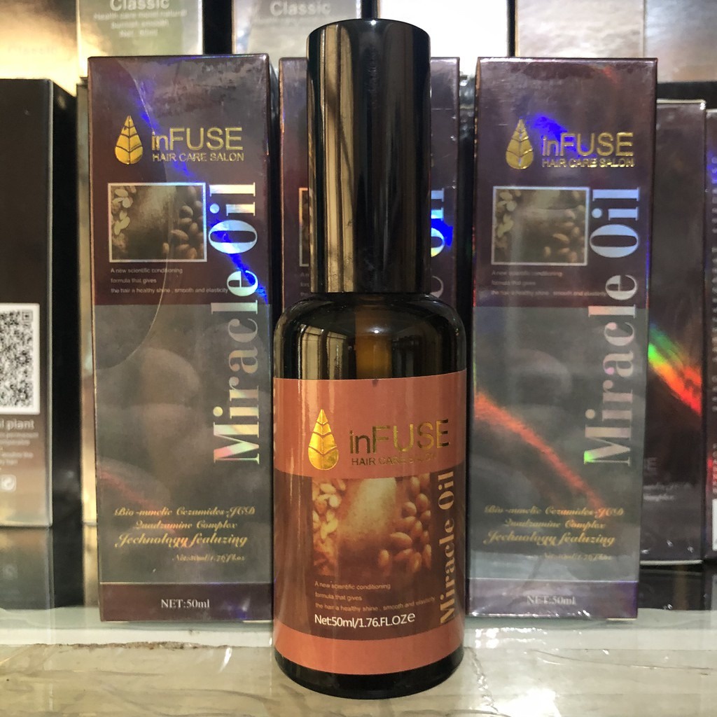 Tinh dầu dưỡng tóc cafe Macadamia Miracle Oil 50ml