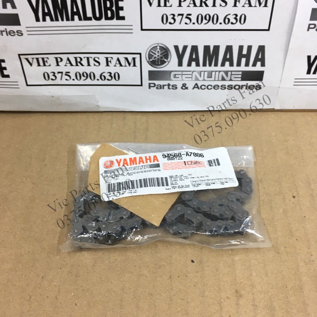 Xích cam  Yamaha - 86l dùng cho xe sirius, jupiter, hàng din Yamha mới 100%