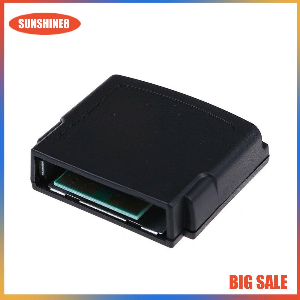 【SUN】New Memory Jumper Pak Pack for N64 Game Console N64 Memory for 64