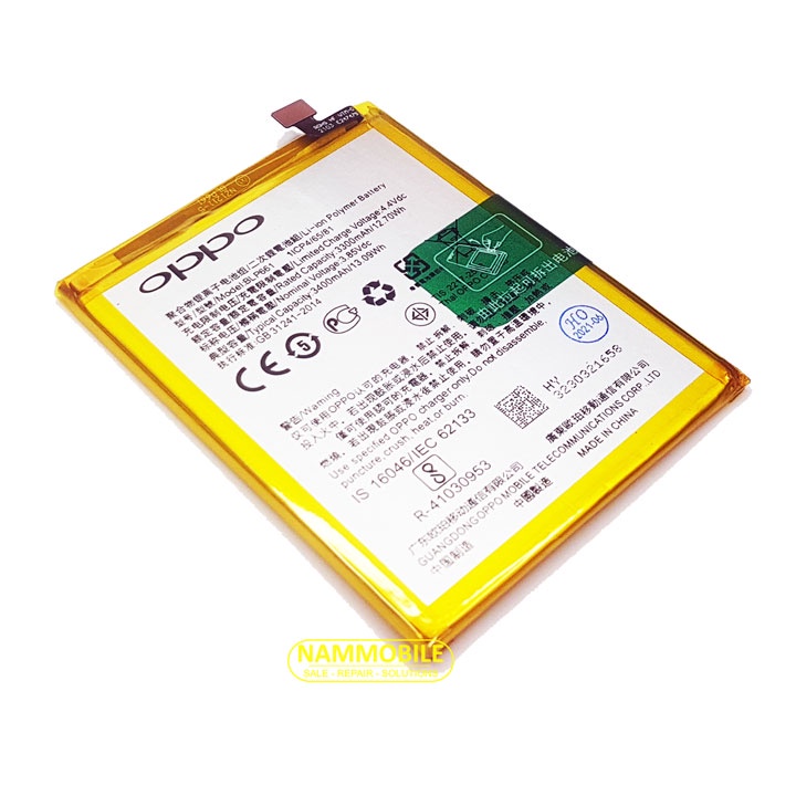 Pin Oppo A3, F7, R15 BLP661 3400mAh Zin + Tặng Keo Dán Pin-FREESHIP