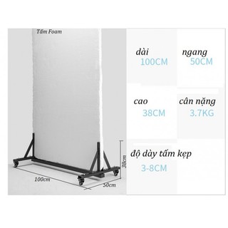 Chân di động kẹp tấm xốp hắt sáng