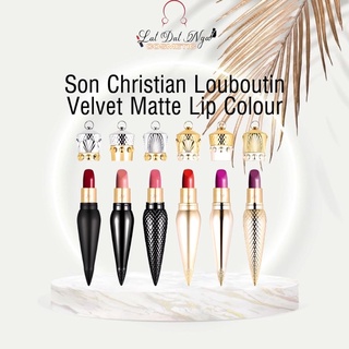 Son Christian Louboutin Velvet Matte Lip Colour 001m, 002m, 005m, 006m, 007m ,013m, 008m, 003F, 004F, 342M