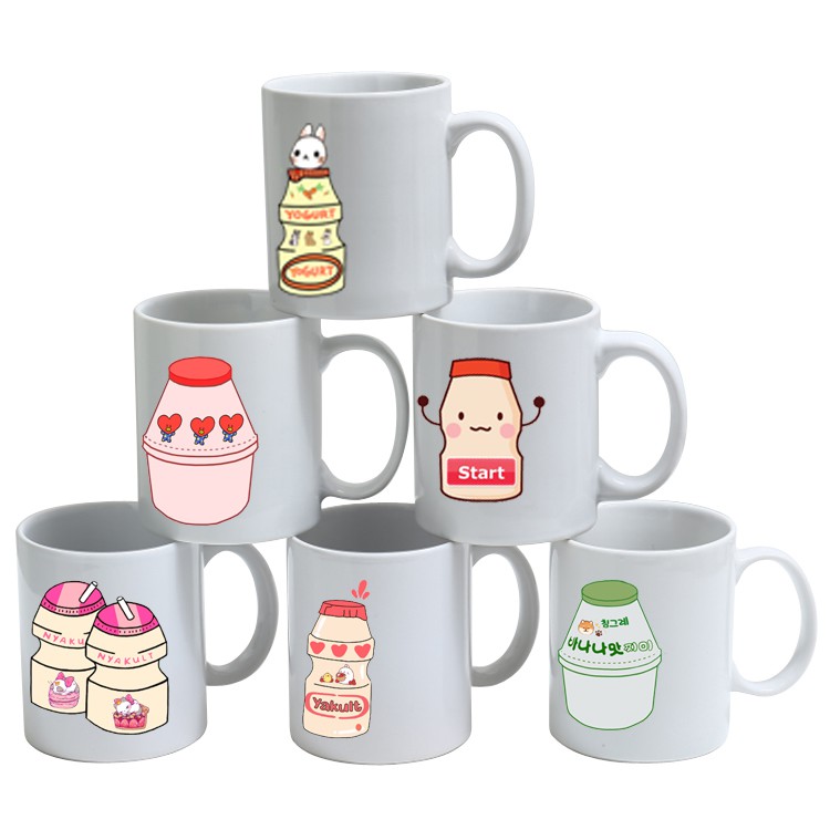 Cốc sứ yakult CSI24 cốc sứ cute dễ thương idol thần tượng kpop