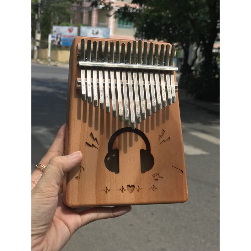 Đàn Kalimba 17 phím- màu gỗ