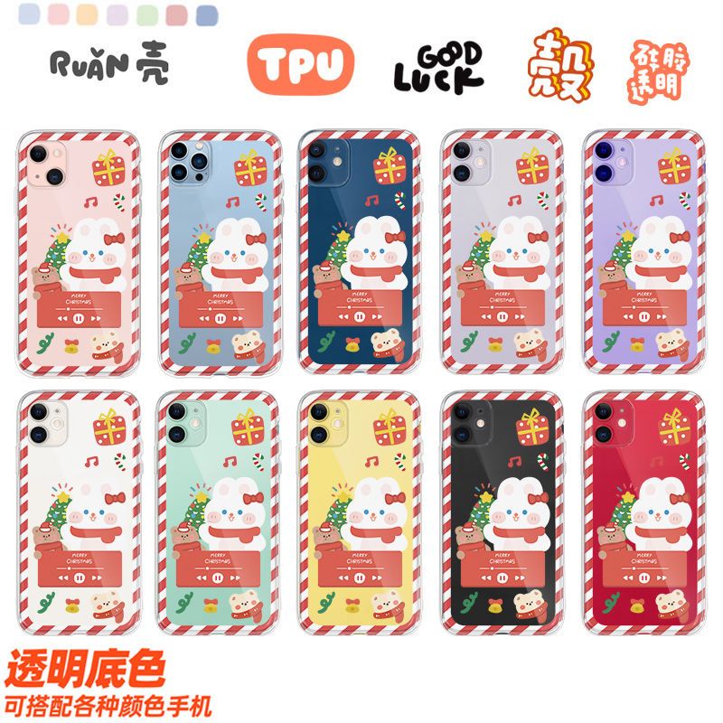 Ốp Điện Thoại Tpu Mềm Chống Sốc In Hình Cinnamoroll Cho iPhone 11 12 13 pro max XS X XR XSMax 7 8 6 6s plus SE 2020