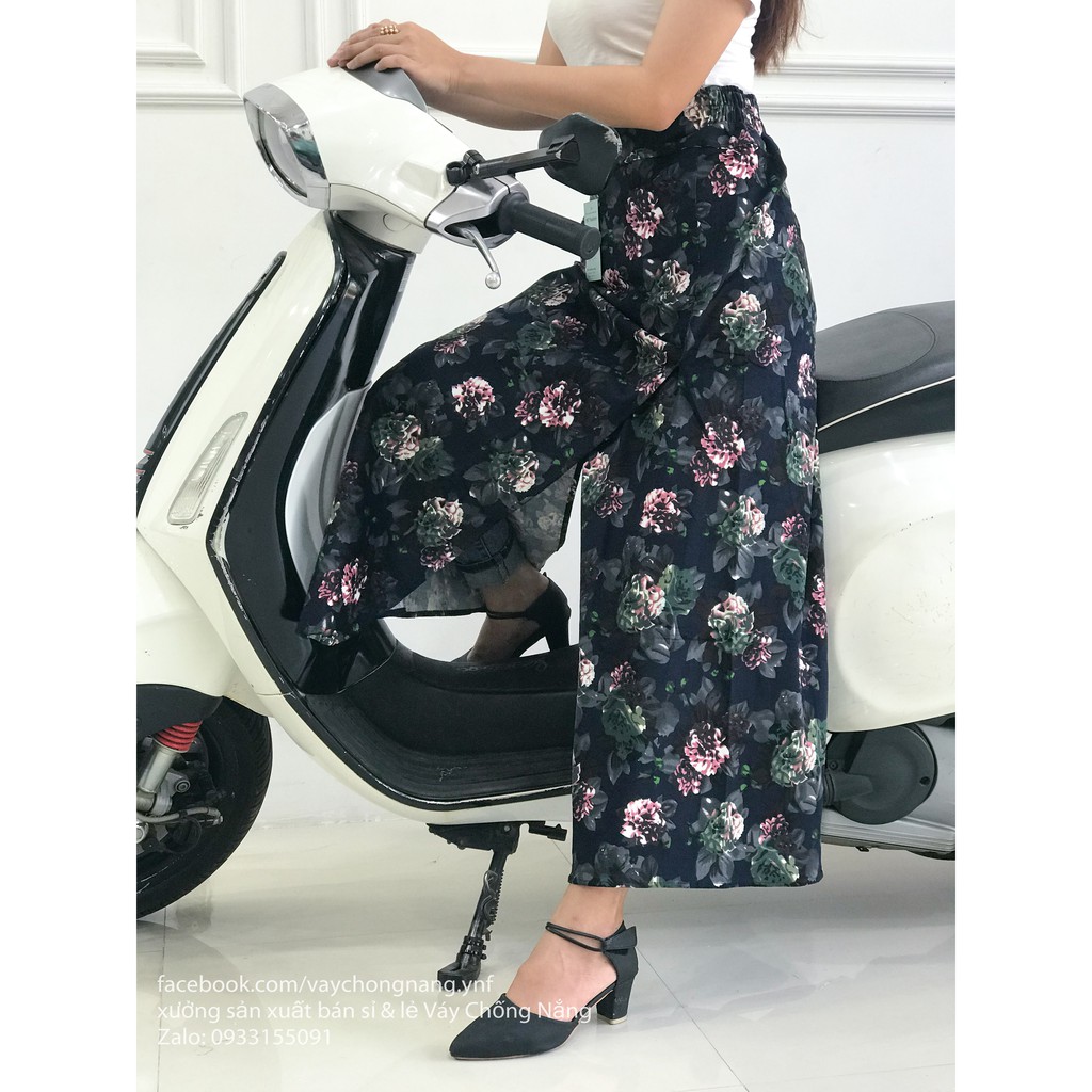 [được chọn mẫu] Váy chống nắng freeSize kaki bông xẻ tà | BigBuy360 - bigbuy360.vn
