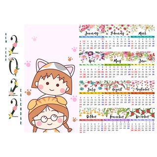 Lịch tường 2025 maruko LA24 size A3