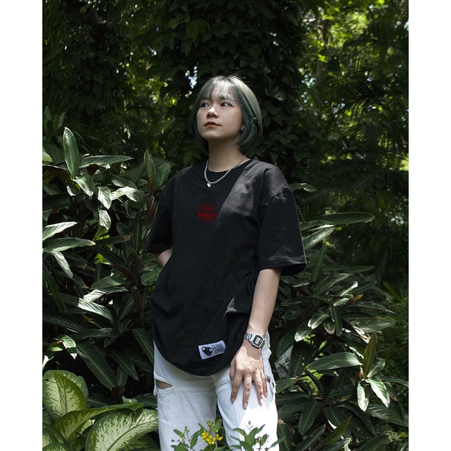 Áo thun Upside Down phim Stranger Things form rộng unisex thoáng mát